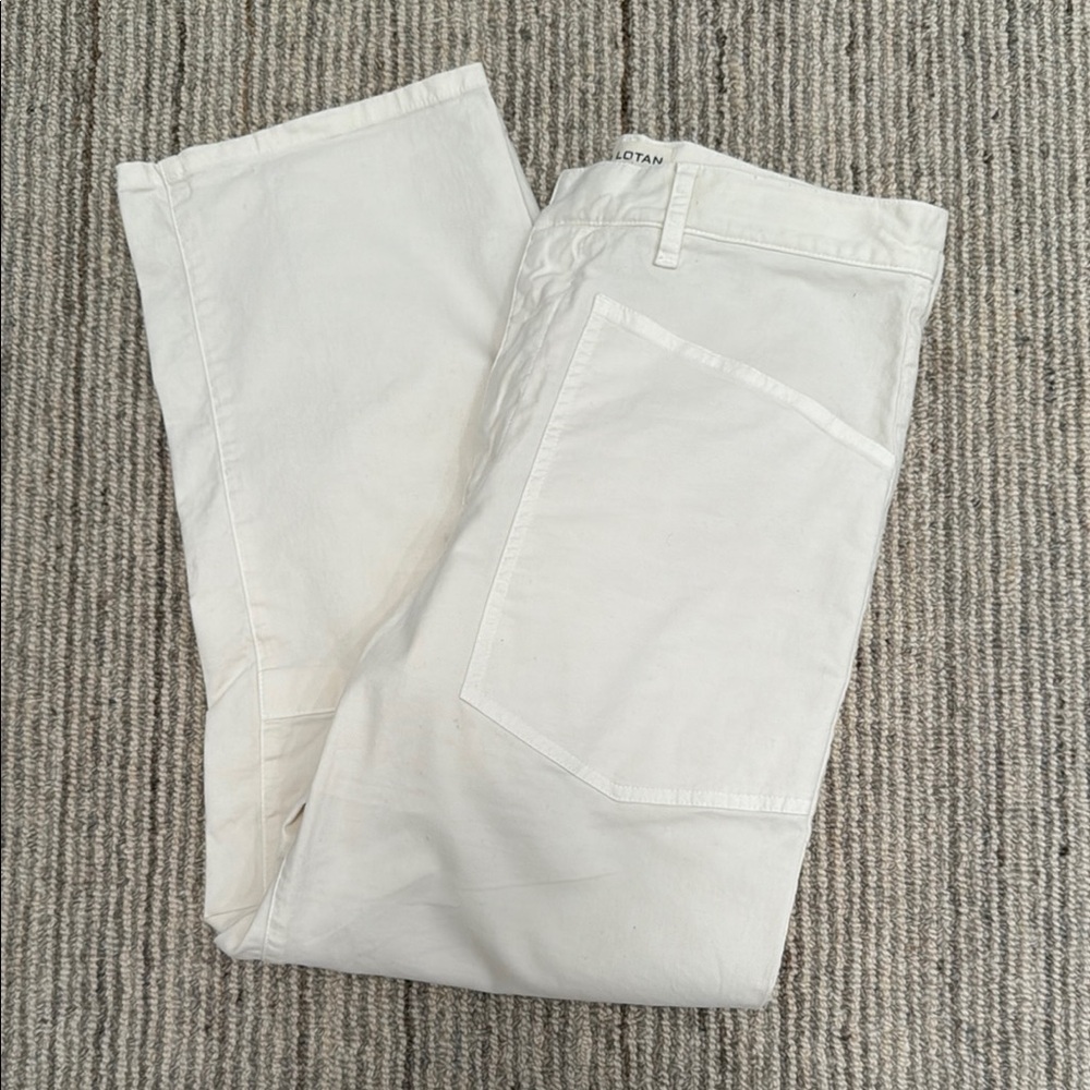 Nili Lotan Stone Shon Pants Size 4 - Picture 8 of 8